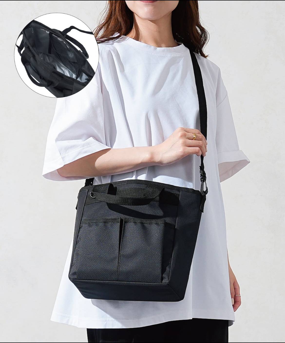 保冷ショルダートートバッグ　￥1.650(税込)