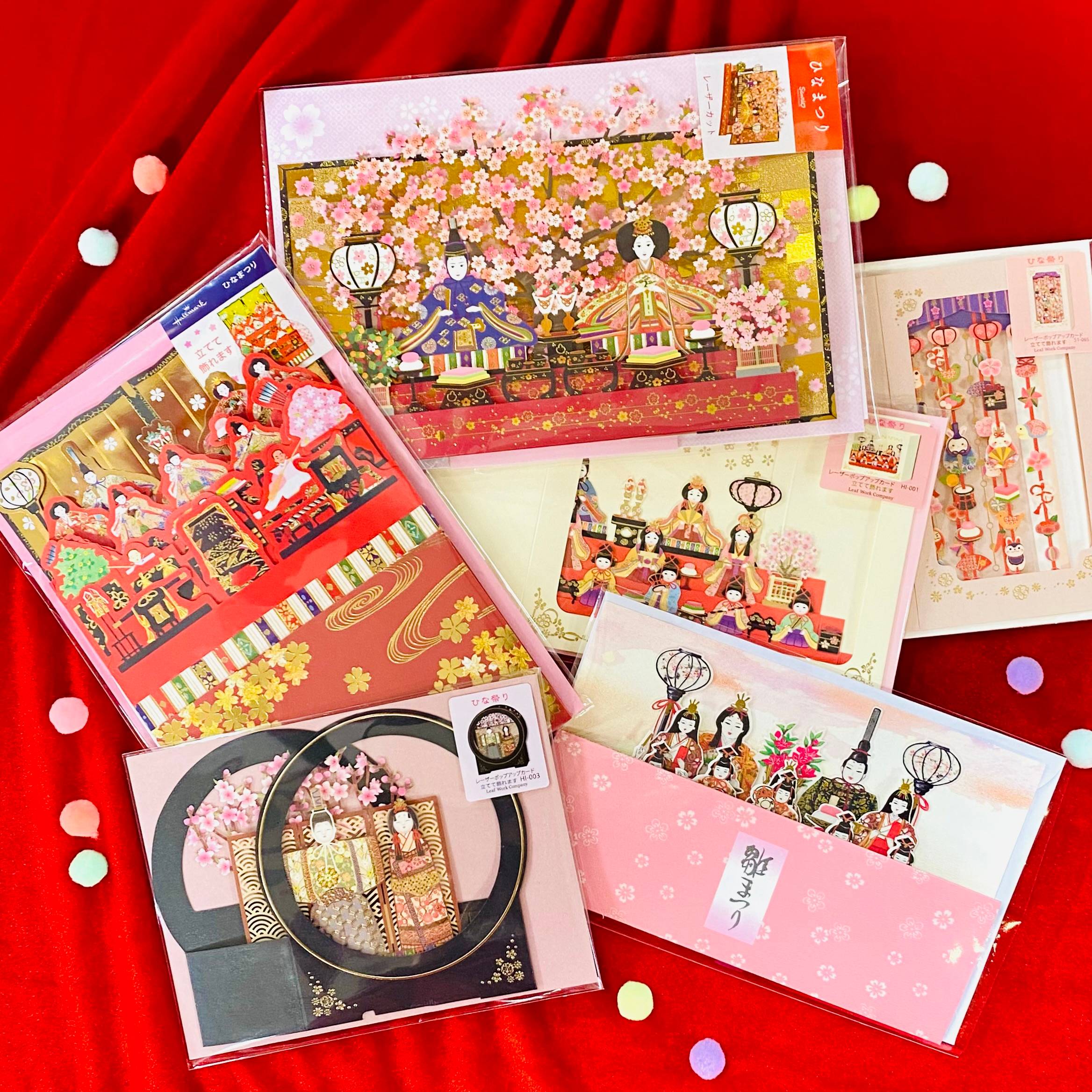 **ひなまつりカード**