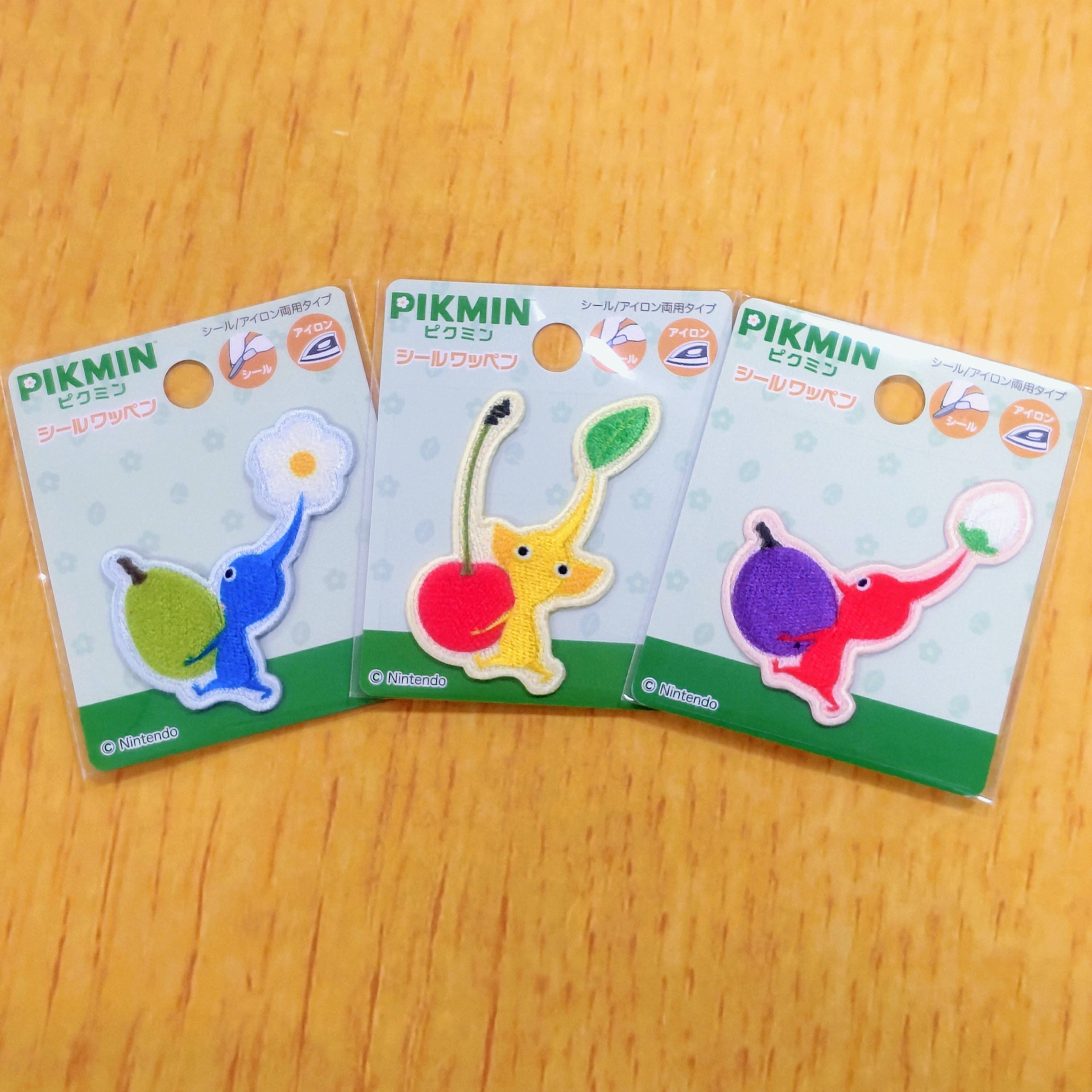 ピクミン「青ピクミン」「黄ピクミン」「赤ピクミン」各550円