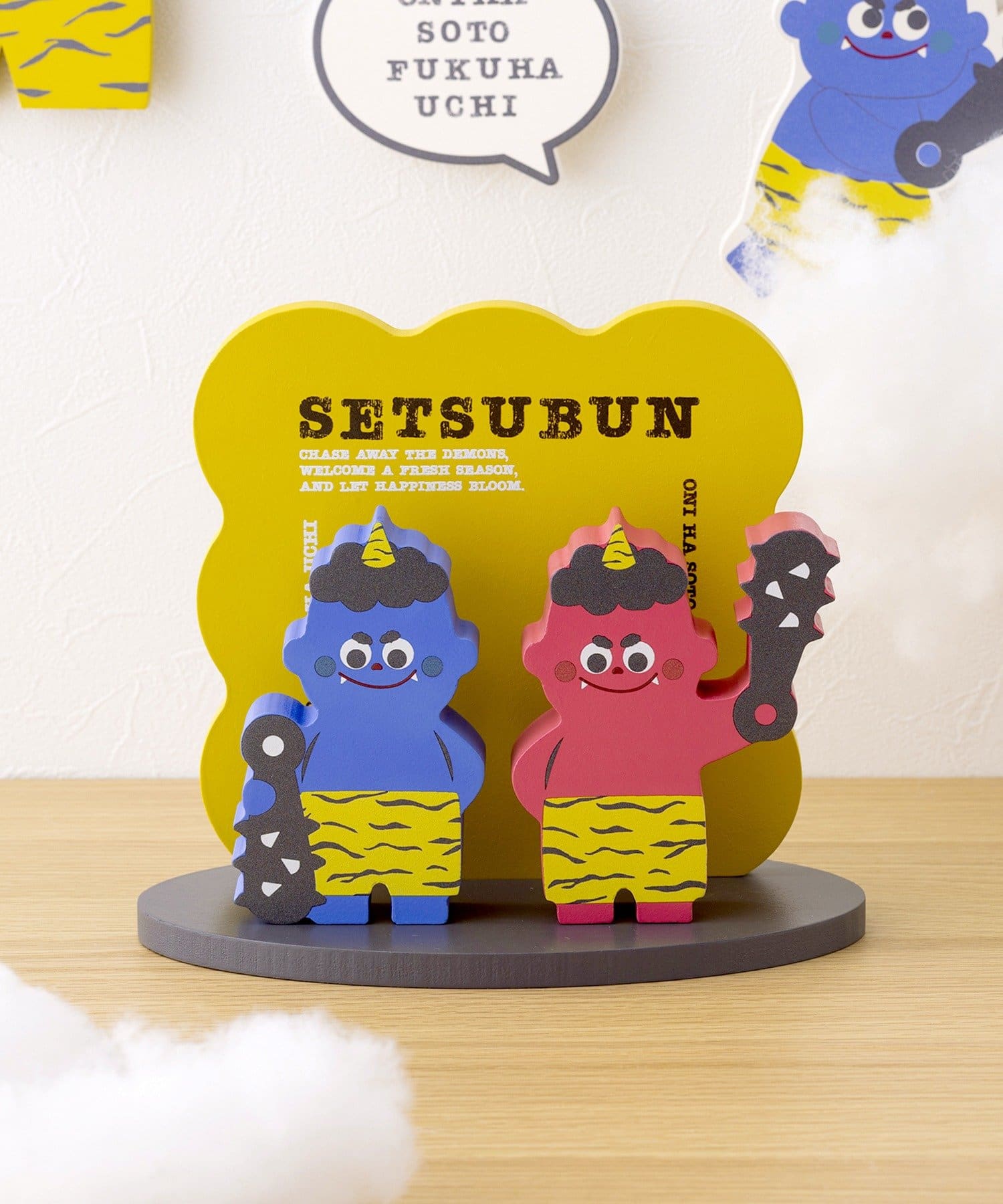 節分オブジェ ￥550(税込)