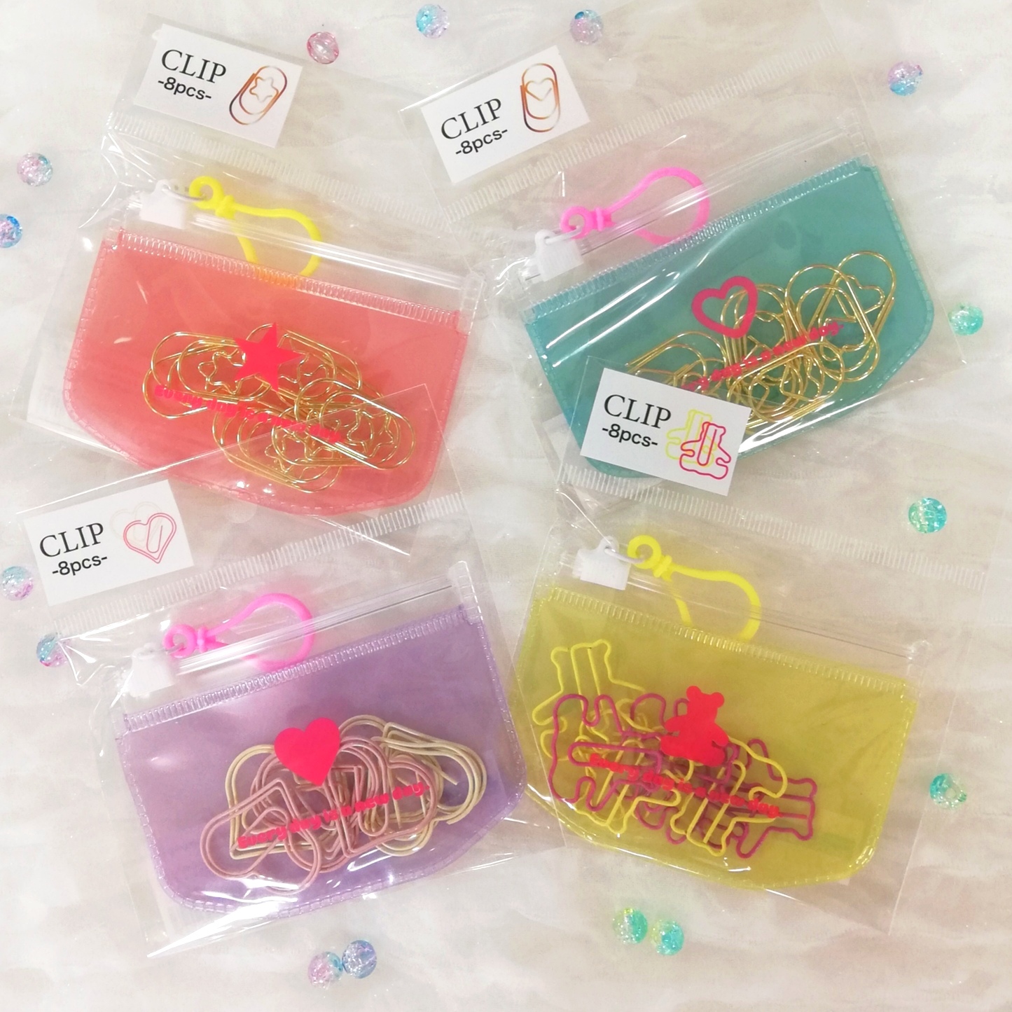 ゼムクリップ*クリアケース入り