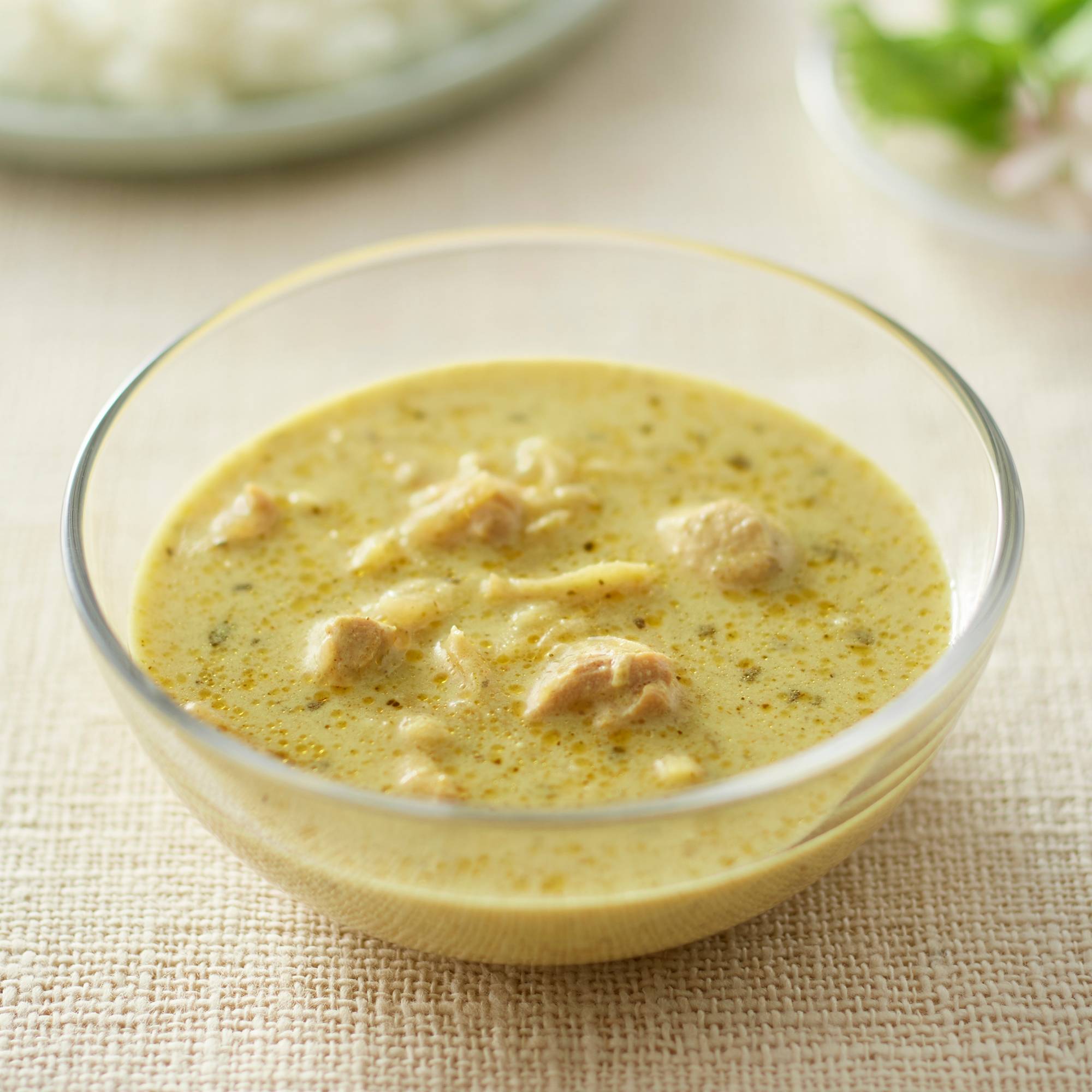 　冷やして食べる　チキンジンジャーカレー