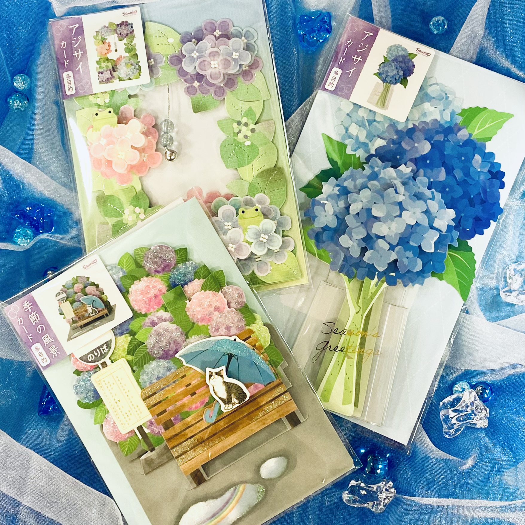 ＊＊紫陽花カード・ポストカード＊＊