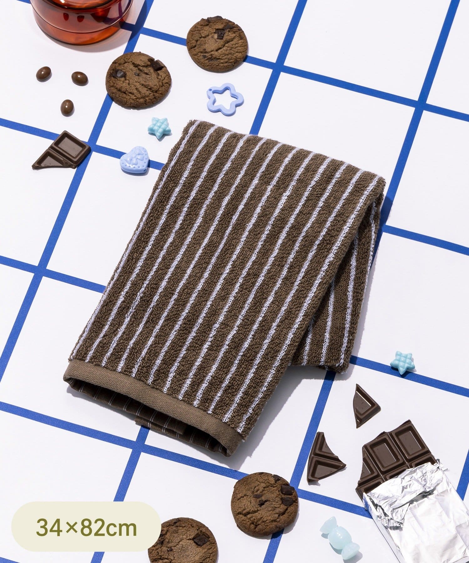 フェイスタオル：34×82cm ￥550(税込)