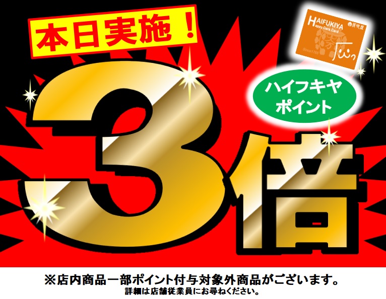 ★本日ポイント3倍★