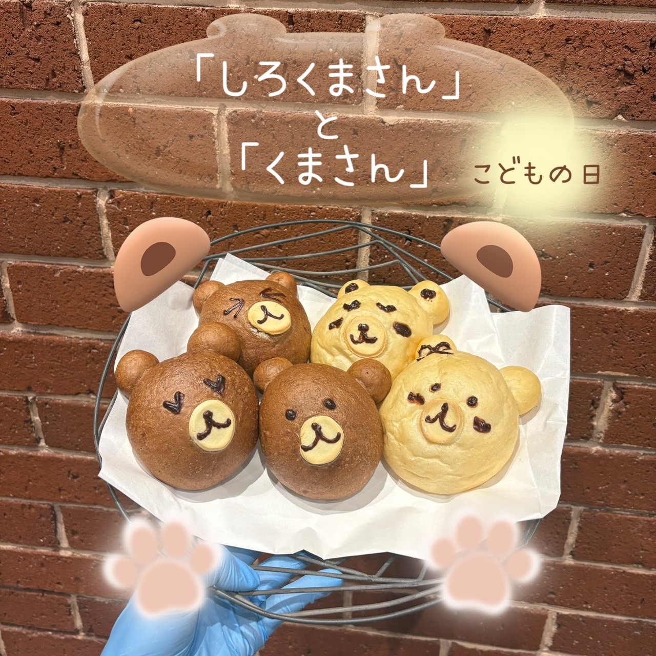 【期間限定】くまさん・しろくまさん