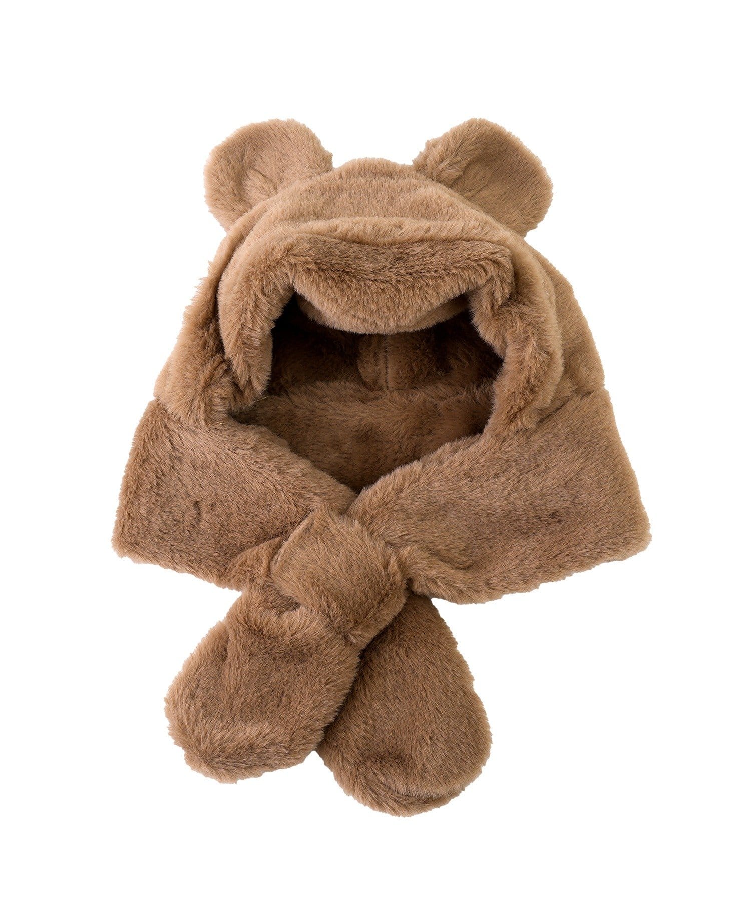 KIDSマフラー付き帽子 ¥880(税込)