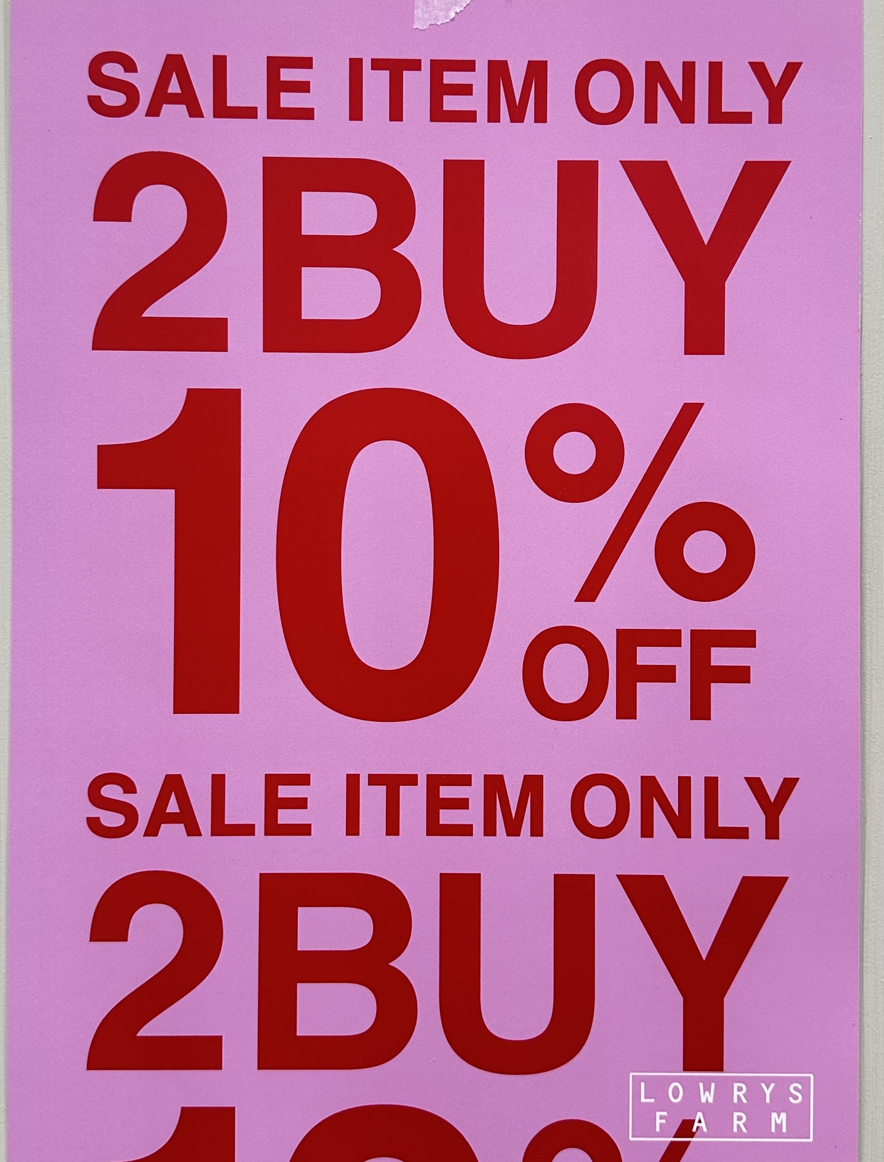 セール商品２buy10％OFF☆