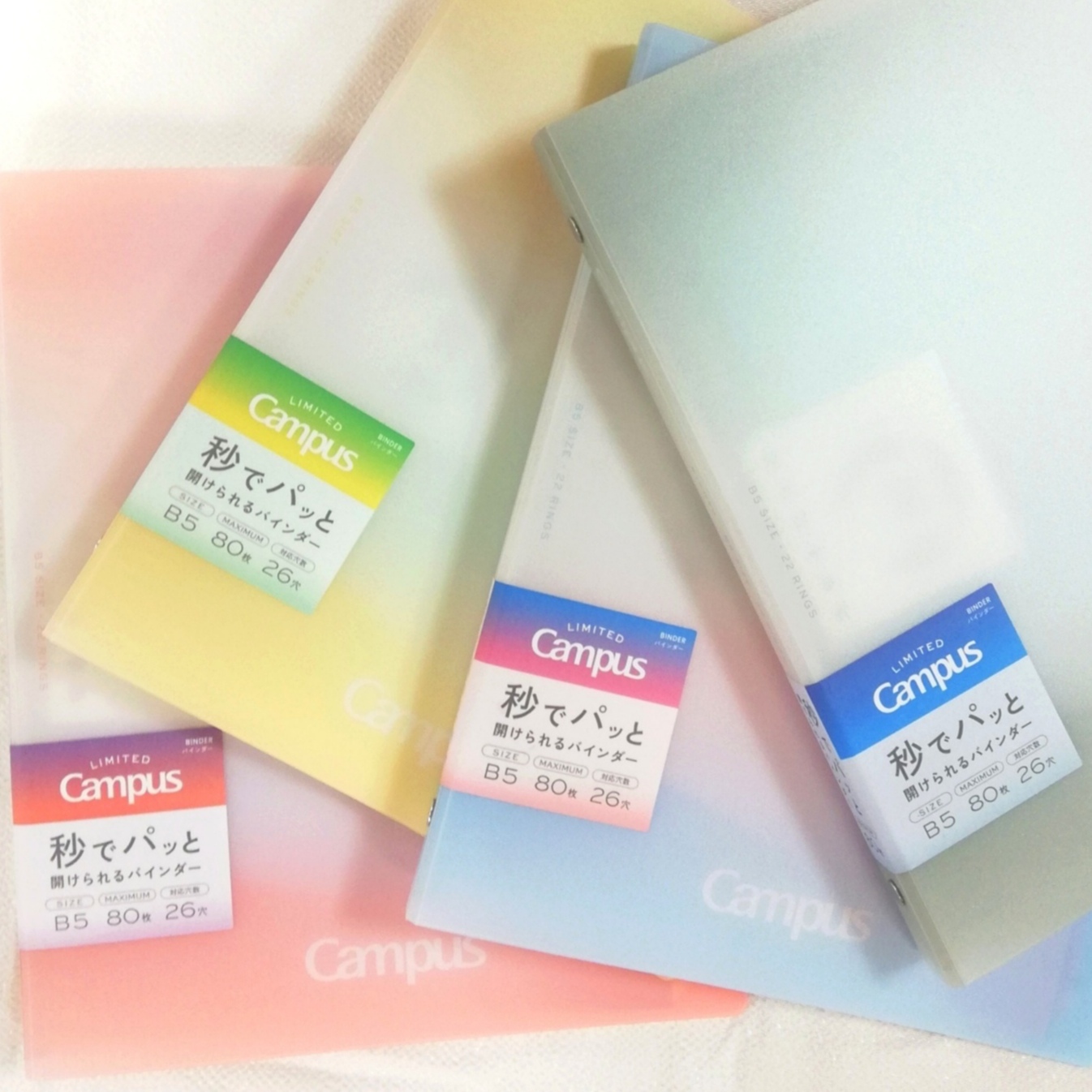 ＊《Campus》春の限定デザイン＊  