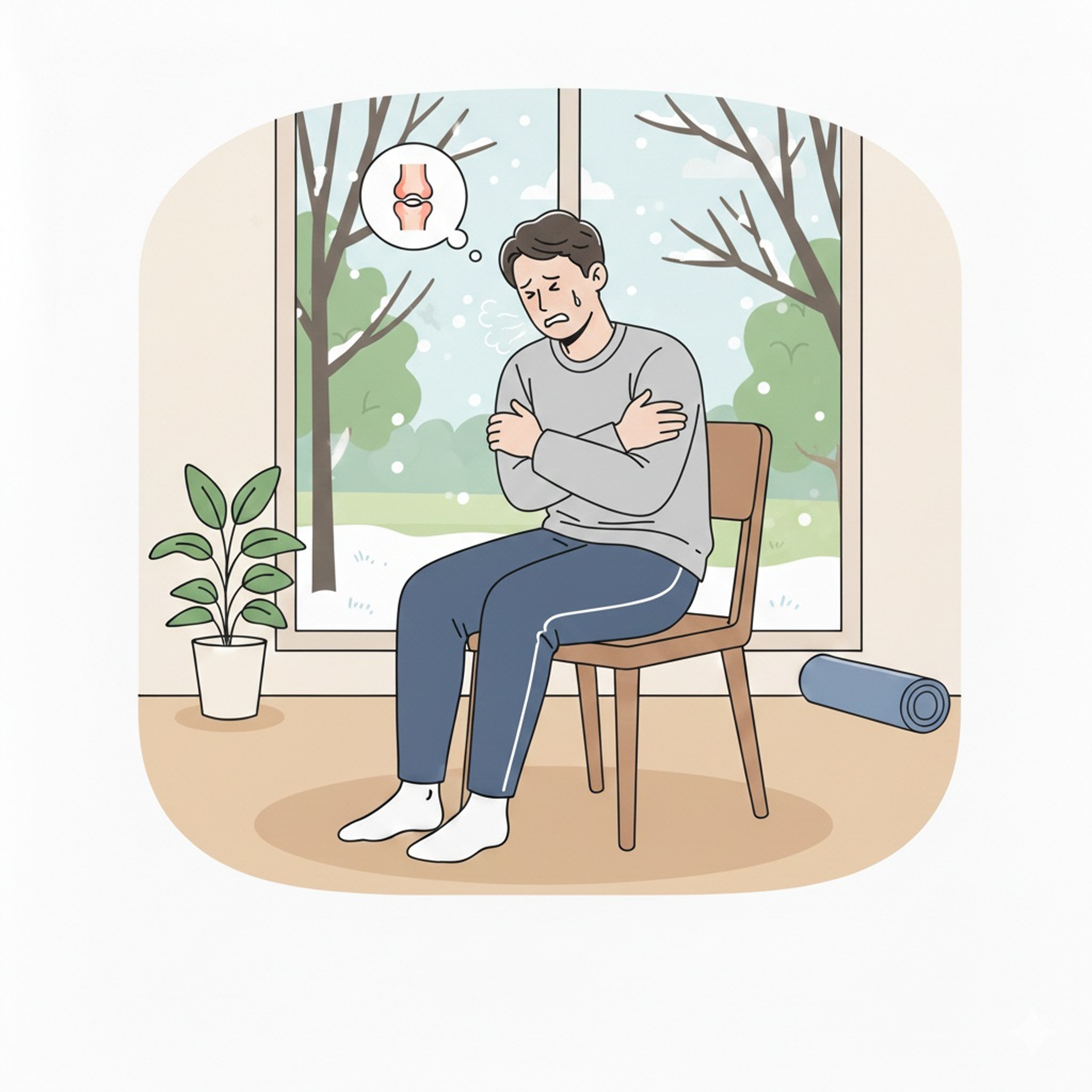 雪と冷えの関節対策