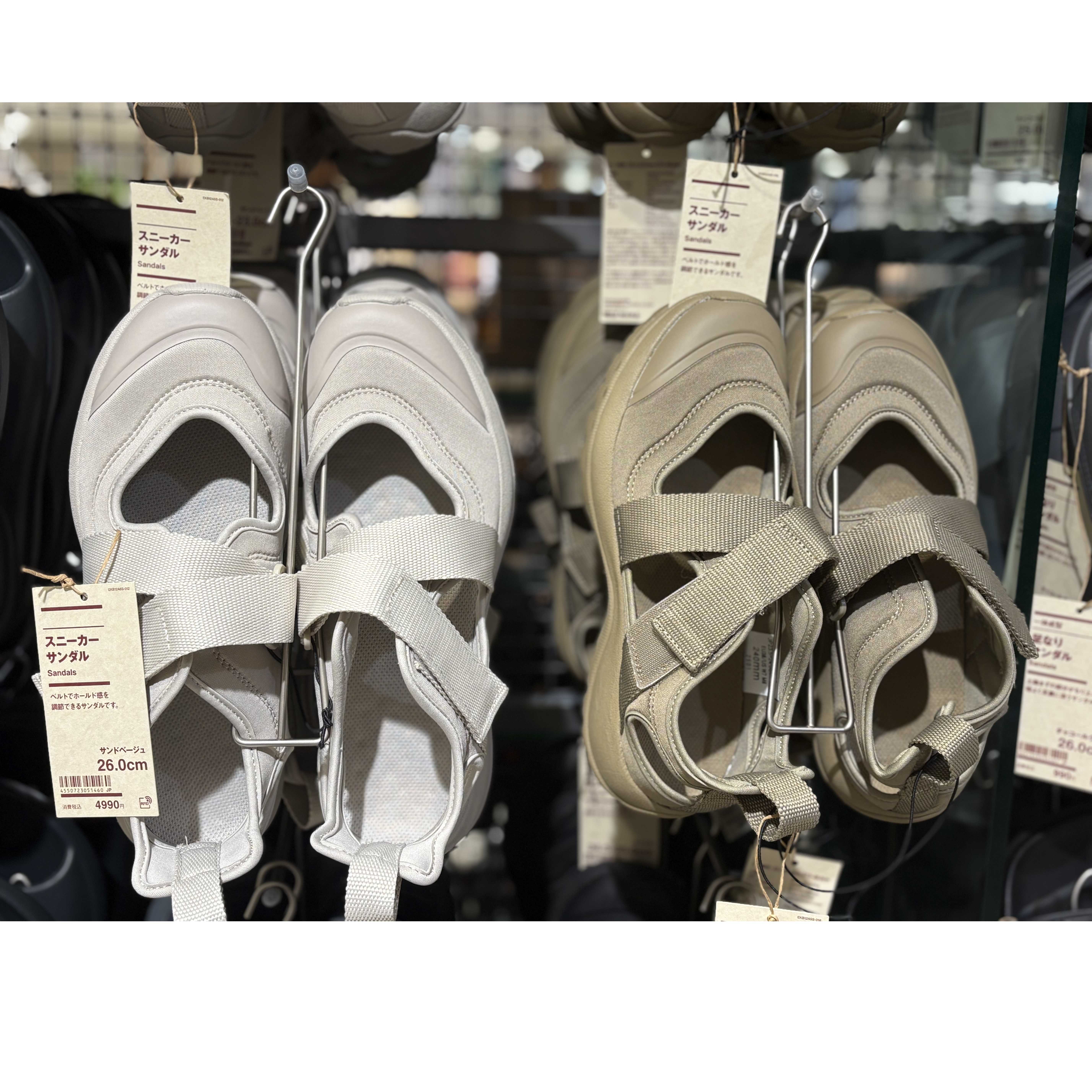 NEW　スニーカーサンダル