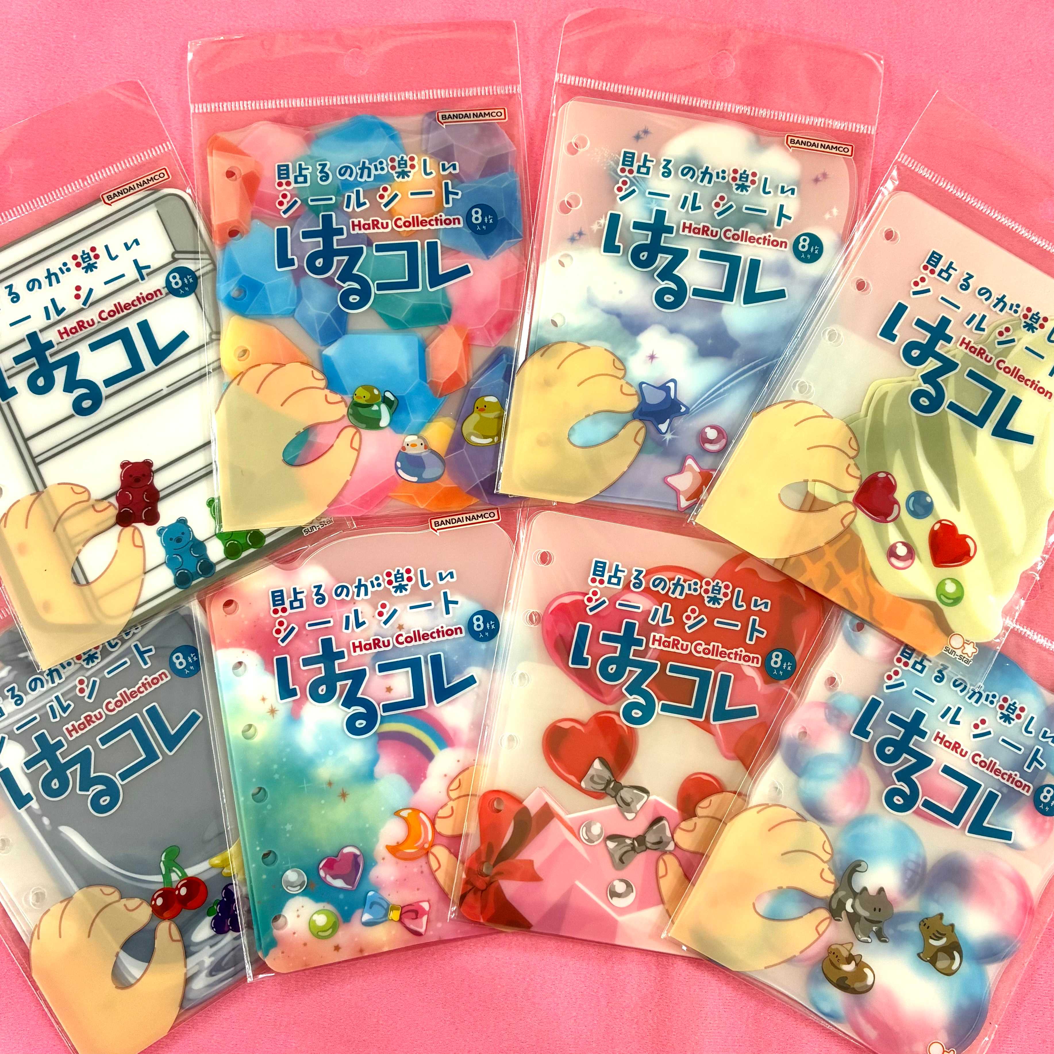 可愛くシールをコレクション☆