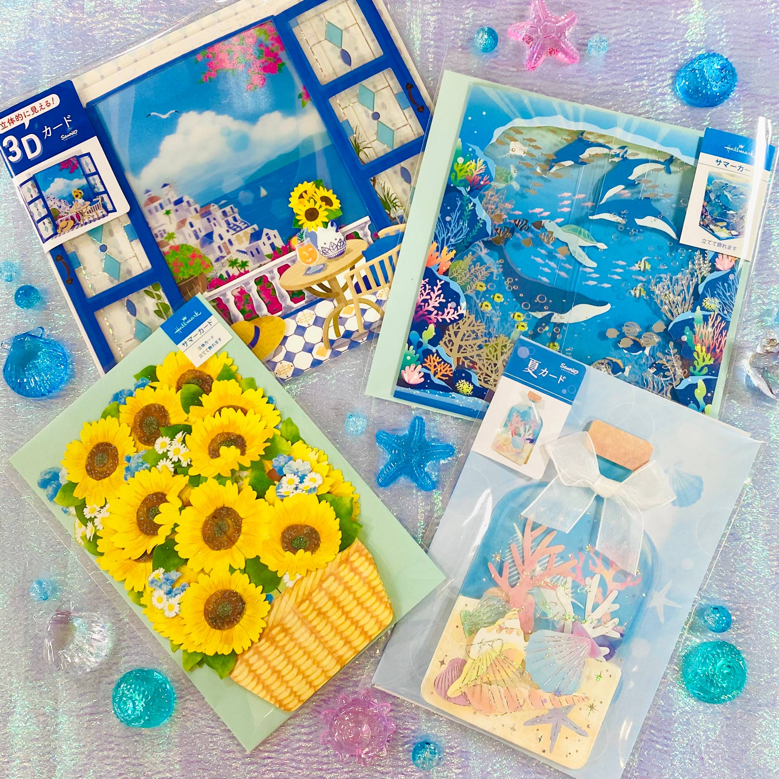 *☆。種類豊富なサマーカード。☆*