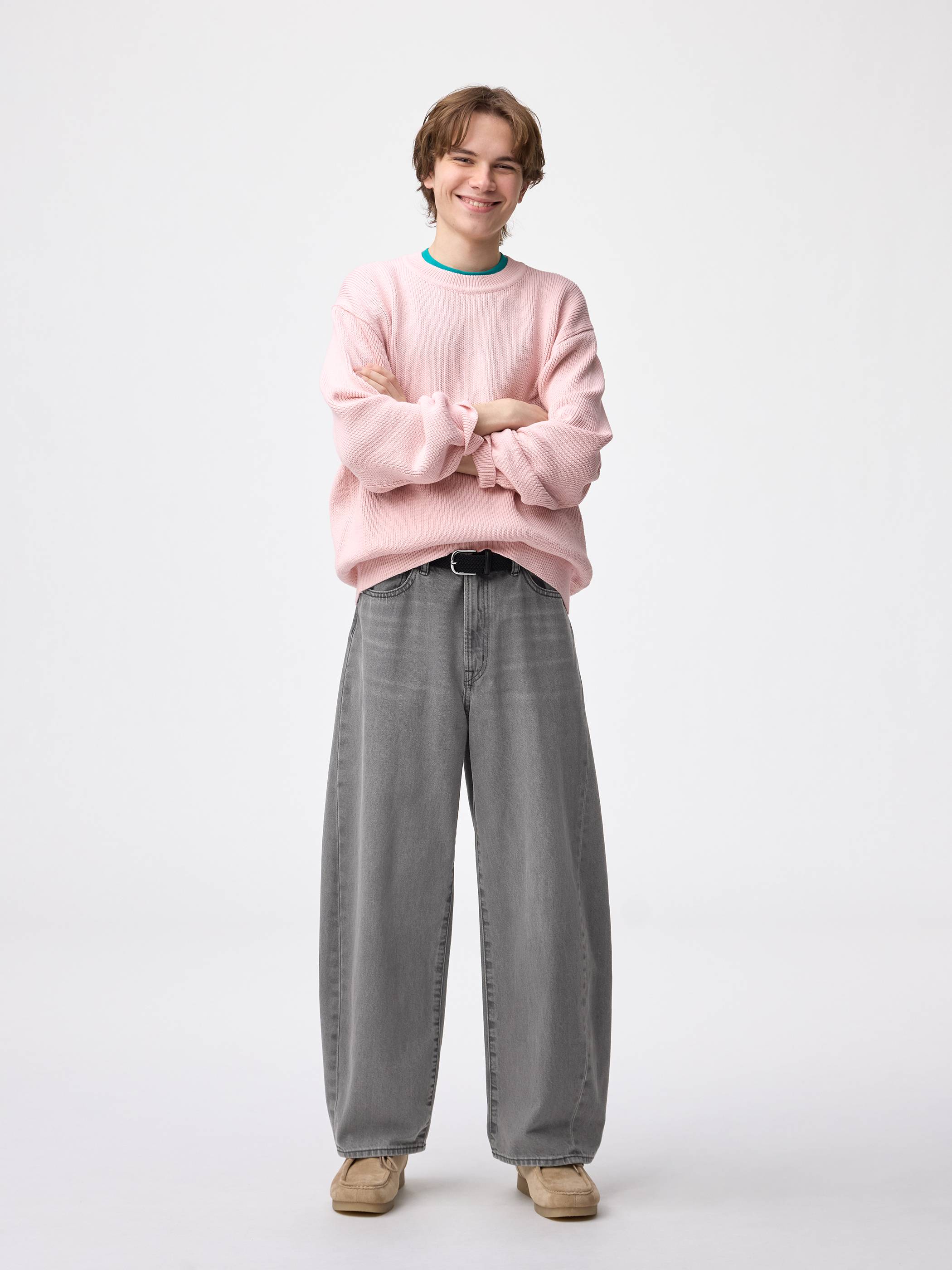 バレルレッグジーンズ