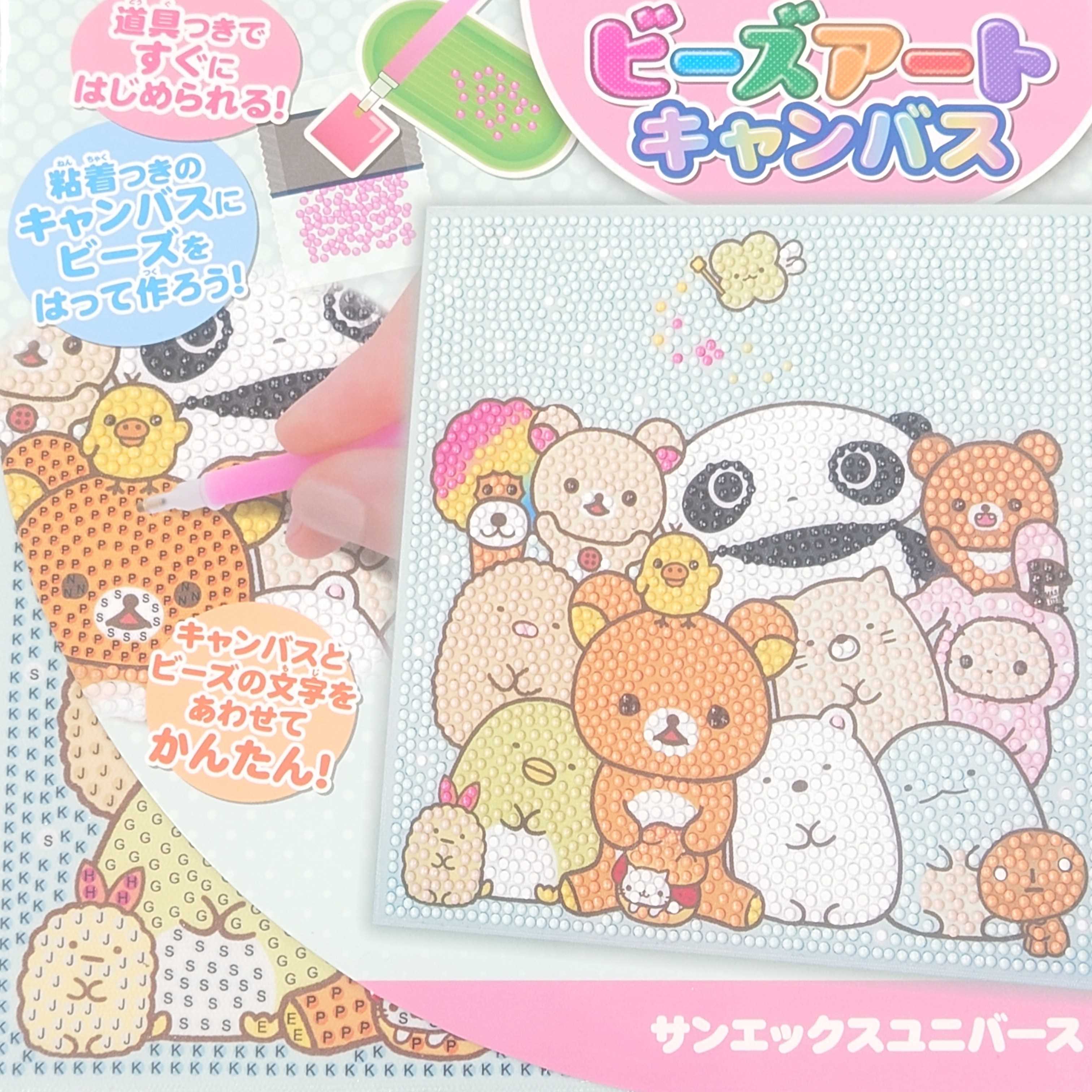 たれパンダ、リラックマ、すみっこぐらし