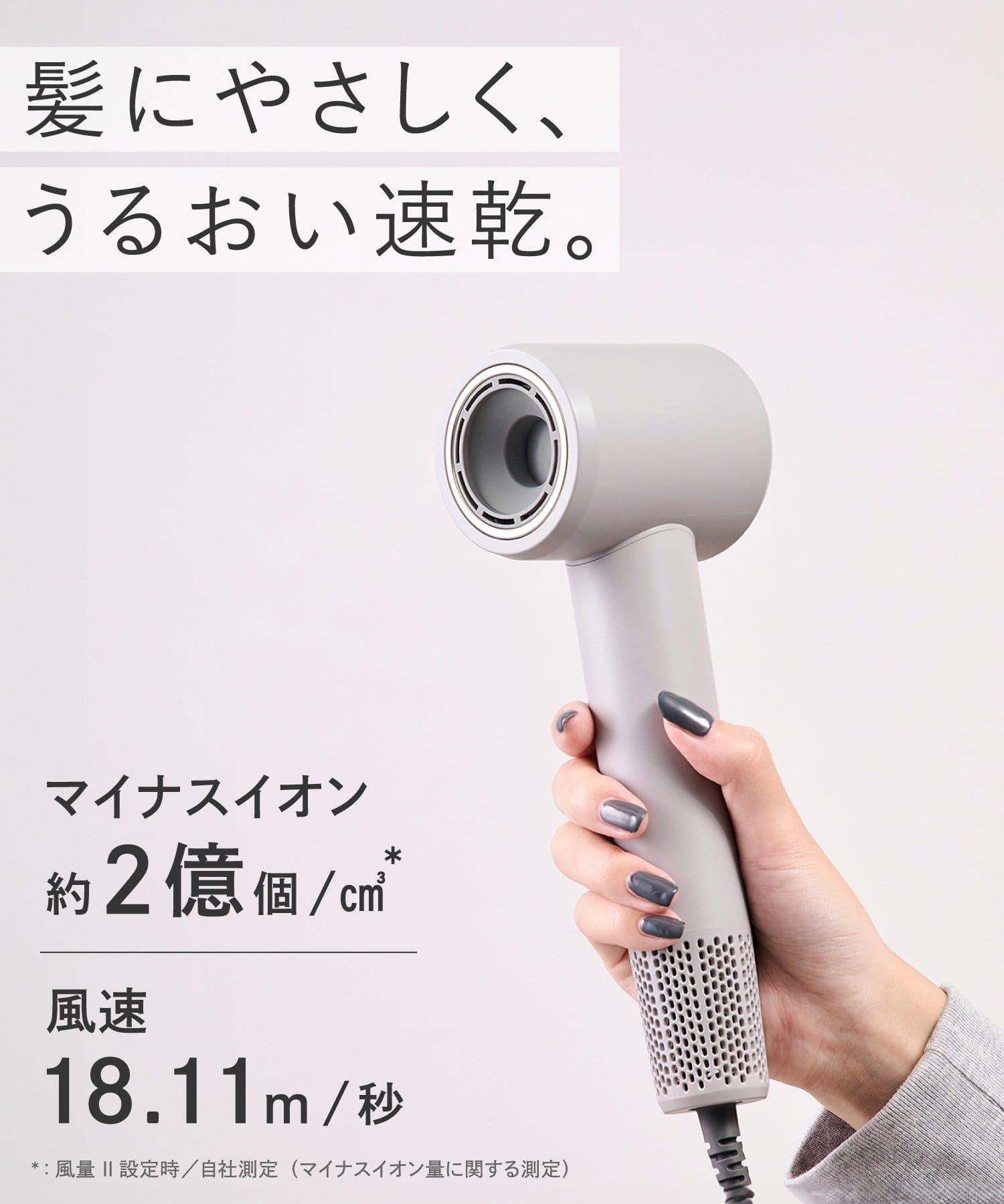 ヘアケアイオンドライヤー ￥6,050(税込)