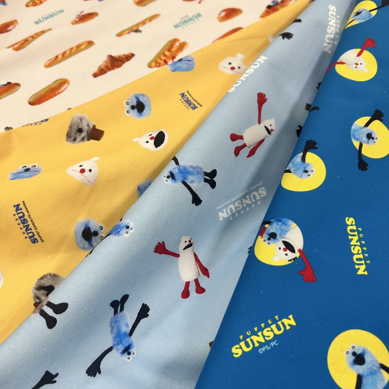 パペットスンスンの生地が入荷しました！