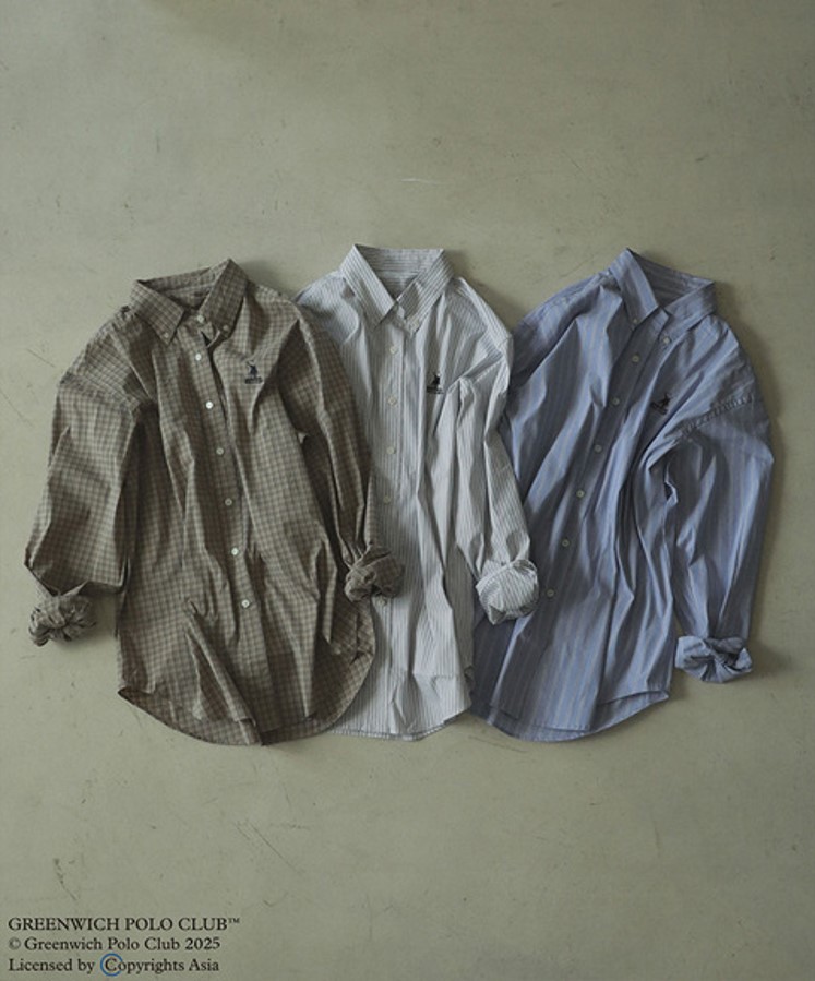 GREENWICH POLO CLUB(TM) BIGシャツ　￥5,990（税込）