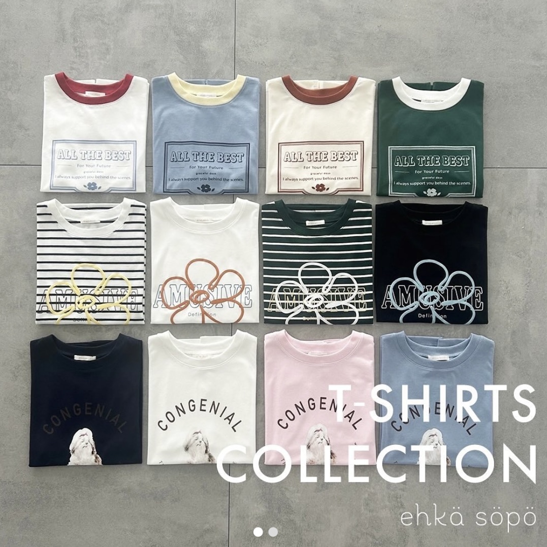T SHIRTS COLLECTION！
