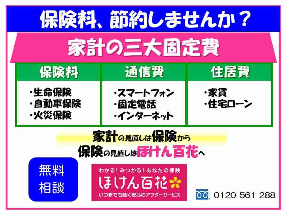 保険料見直しませんか？