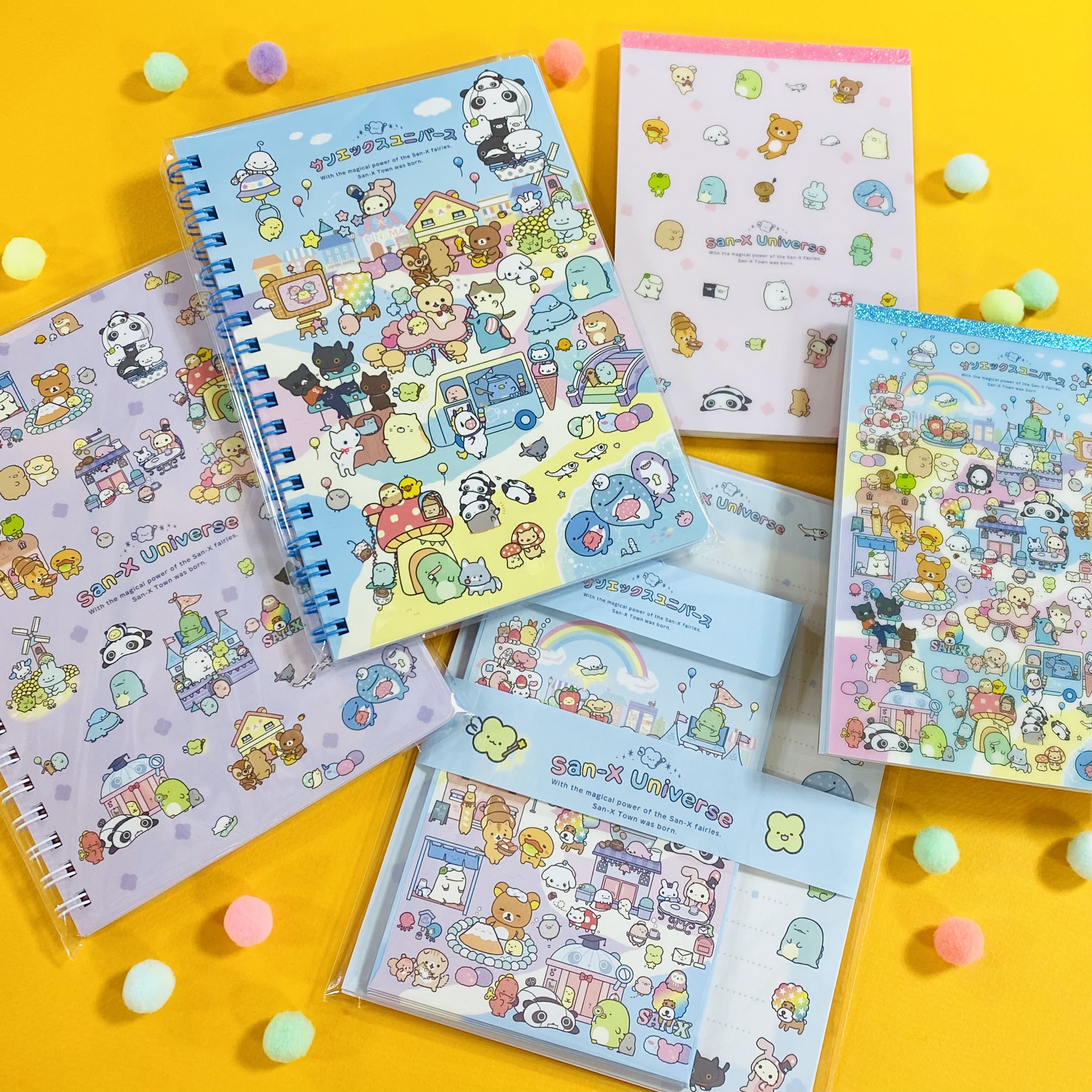 サンエックスキャラクター大集合な新商品♪