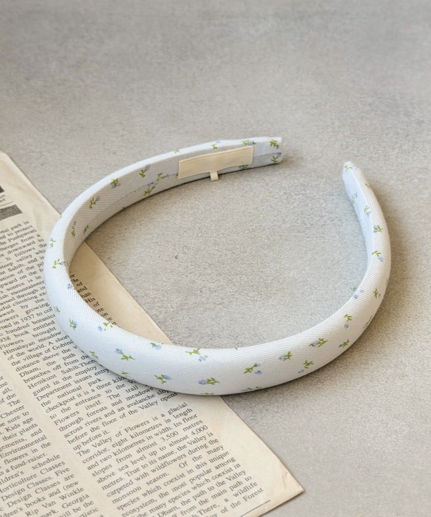 小花柄カチューシャ ￥330(税込)