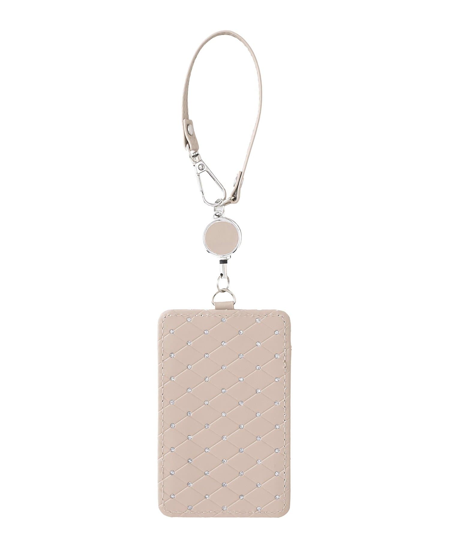 ラインストーン風パスケース ￥330(税込)