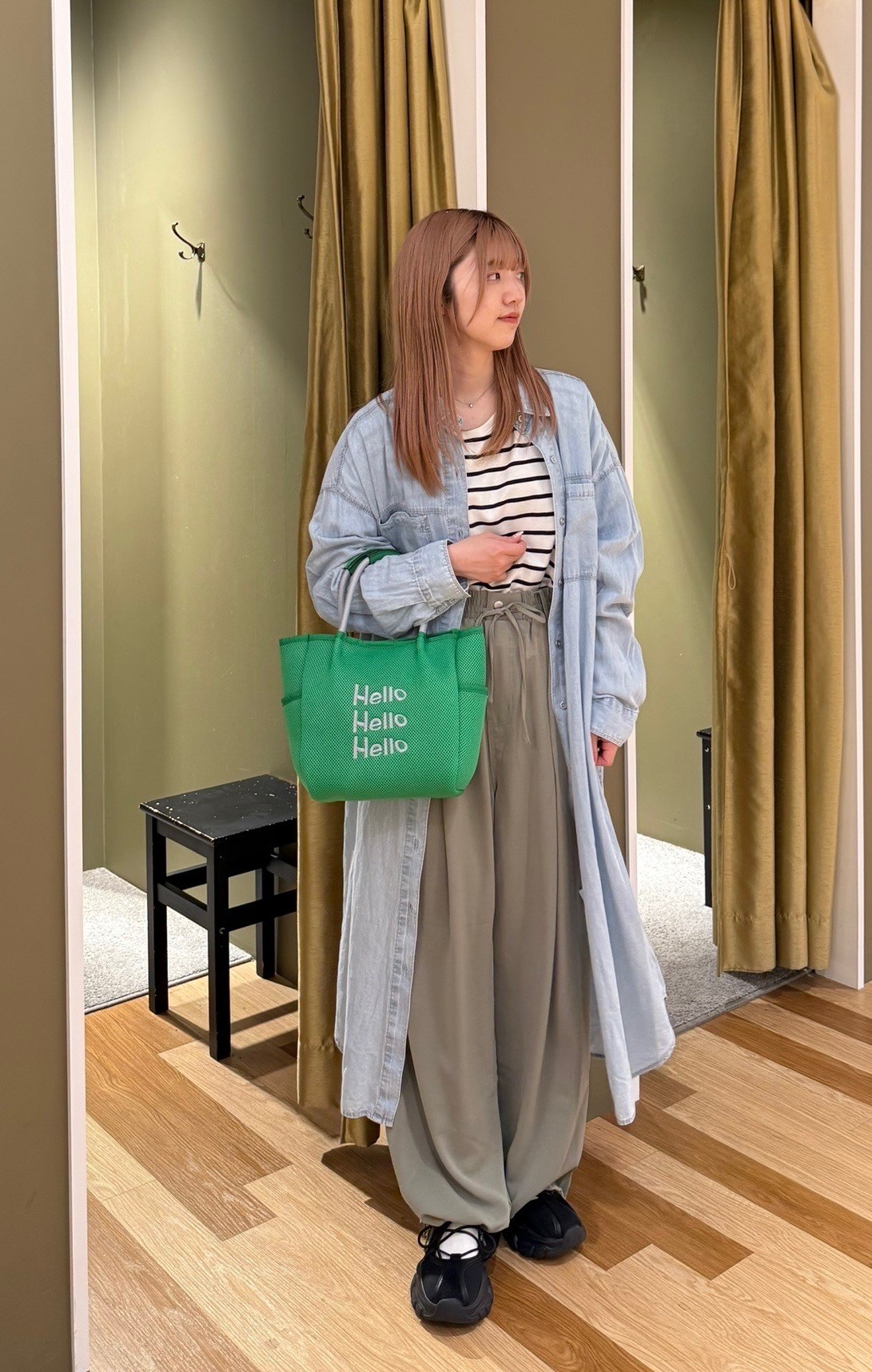 #軽やかなデニムで楽しむ