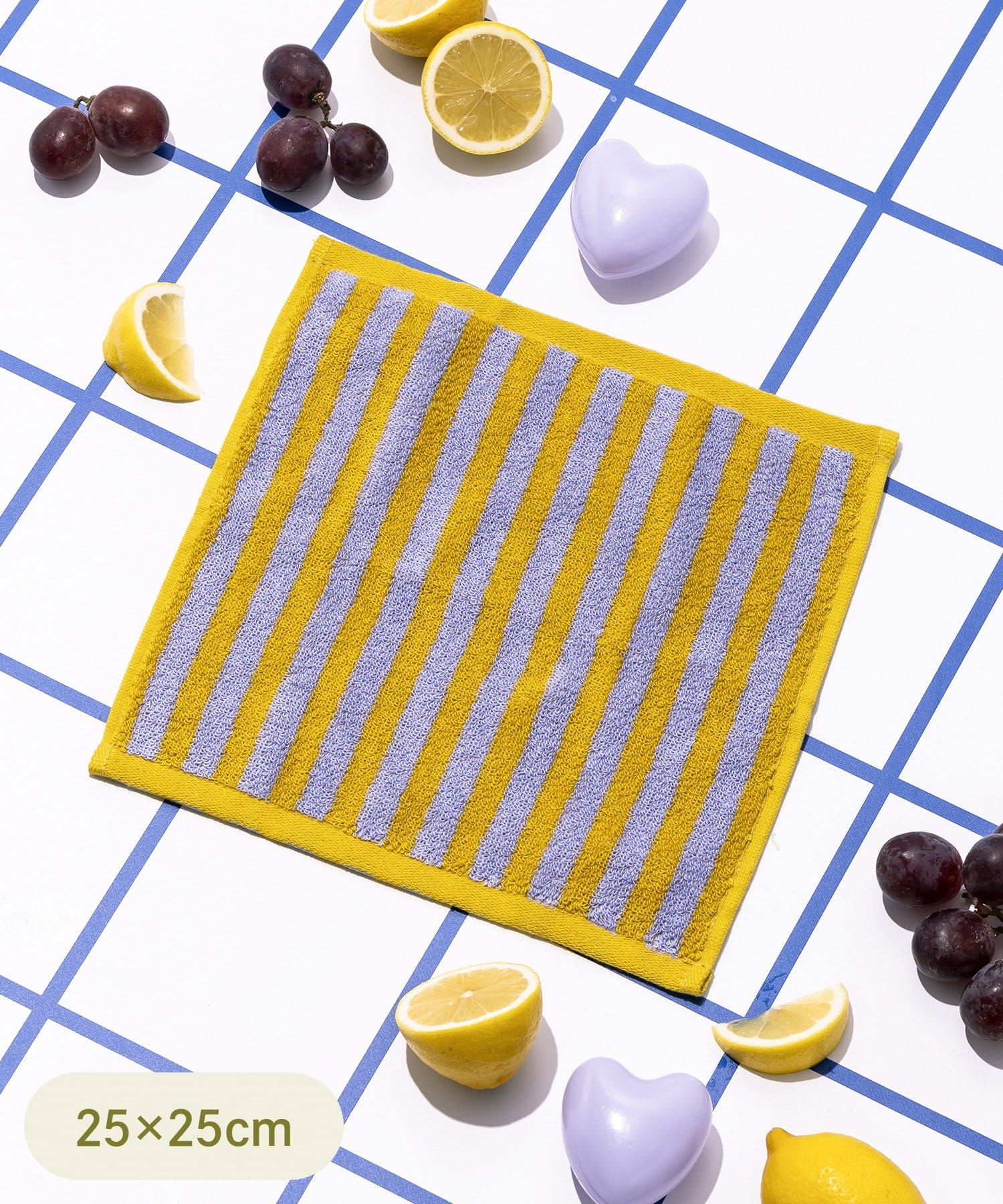 ハンドタオル：25×25cm ￥330(税込)