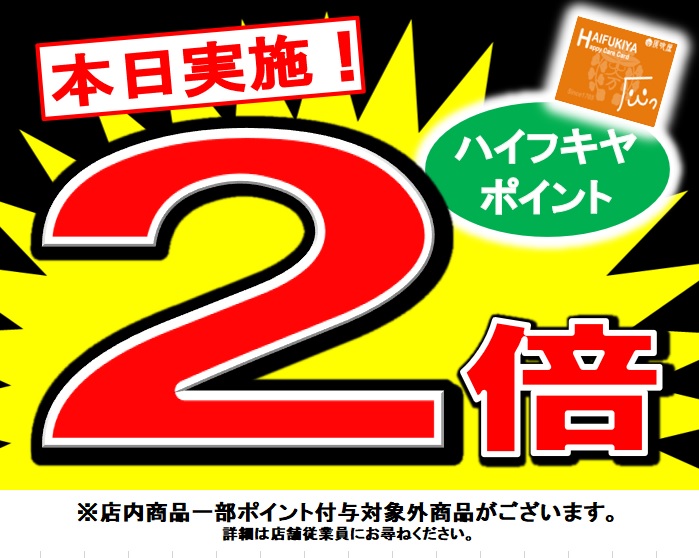 ★本日ポイント2倍★