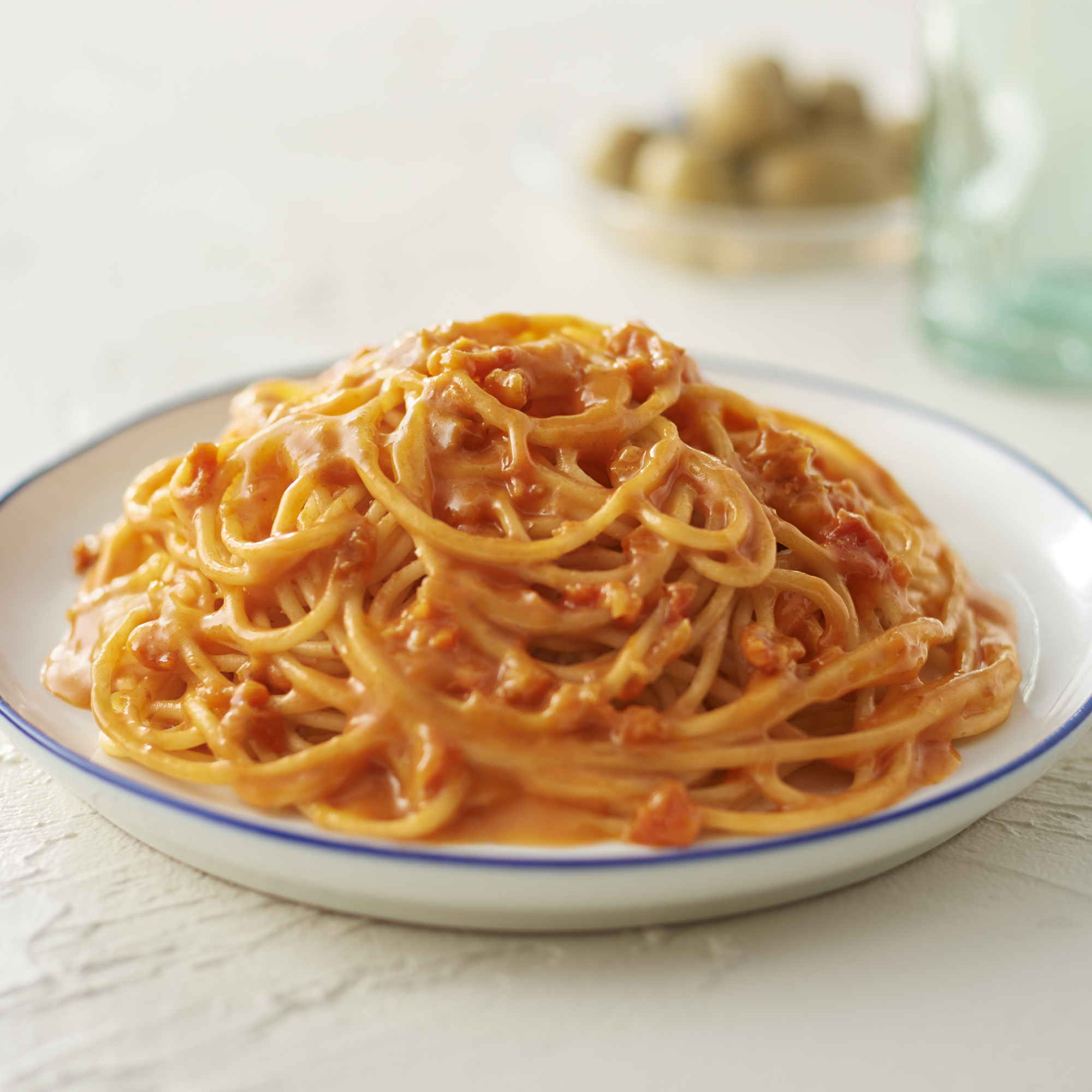 紅ずわい蟹のトマトクリーム