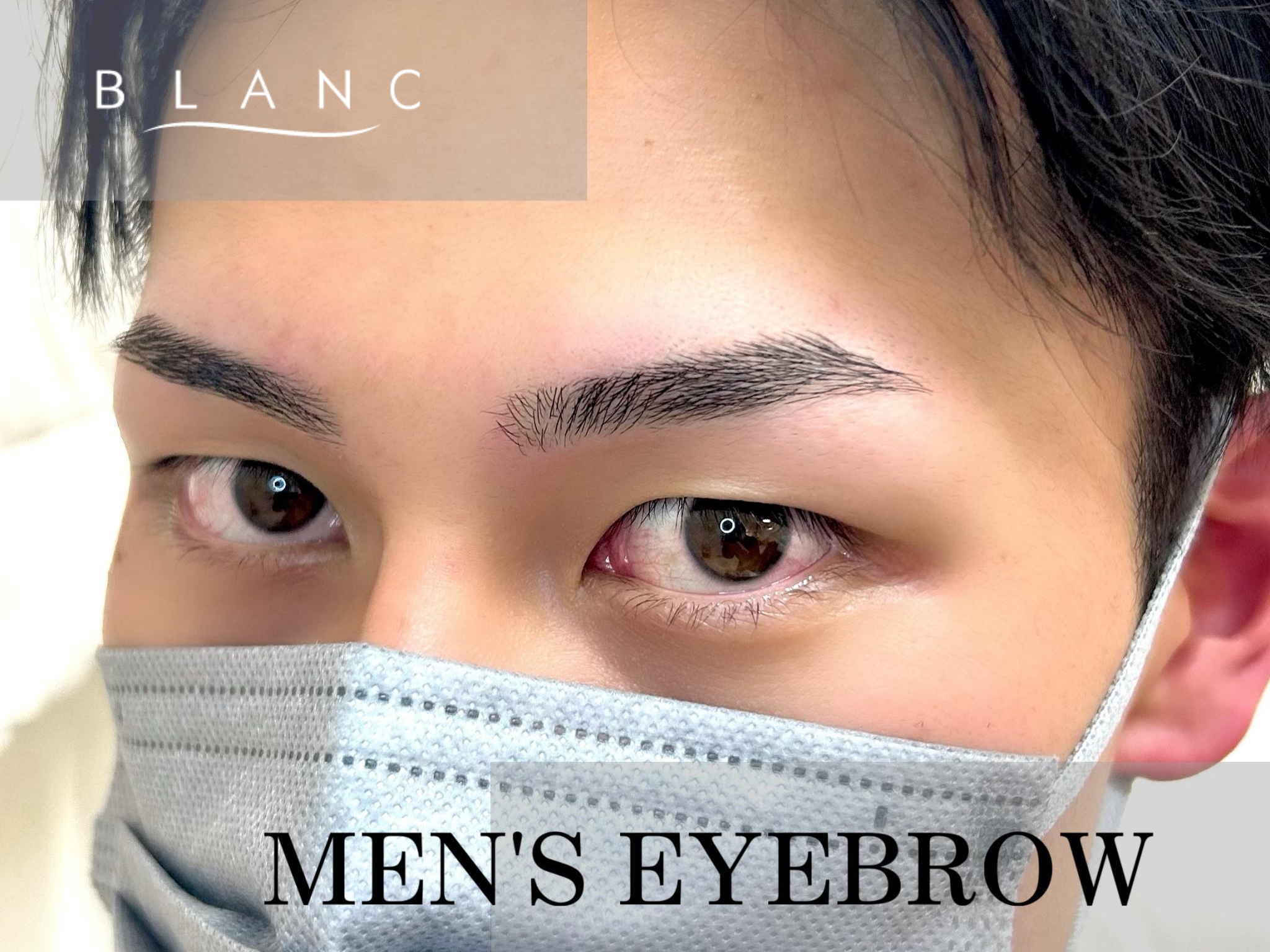 キリッと爽やかに☆メンズアイブロウ